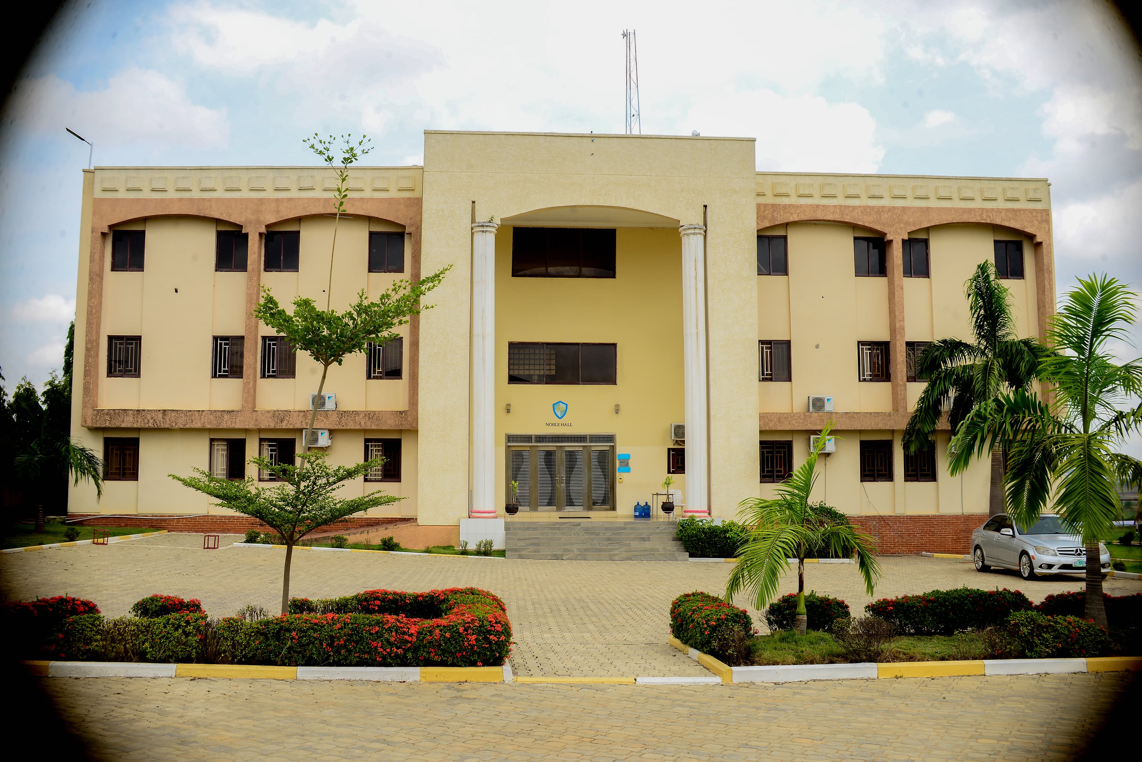 Overview of the school campus