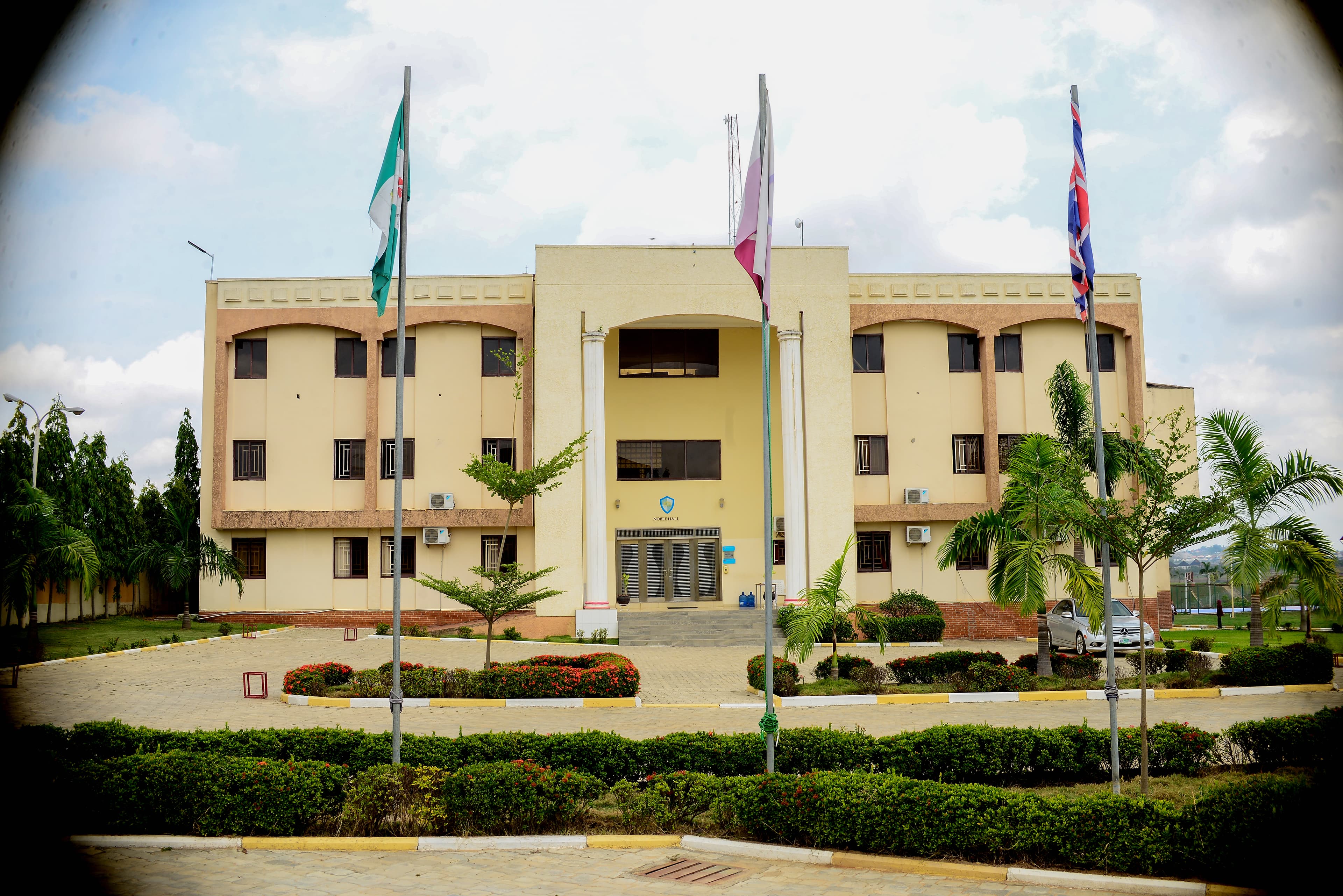 Overview of the school campus