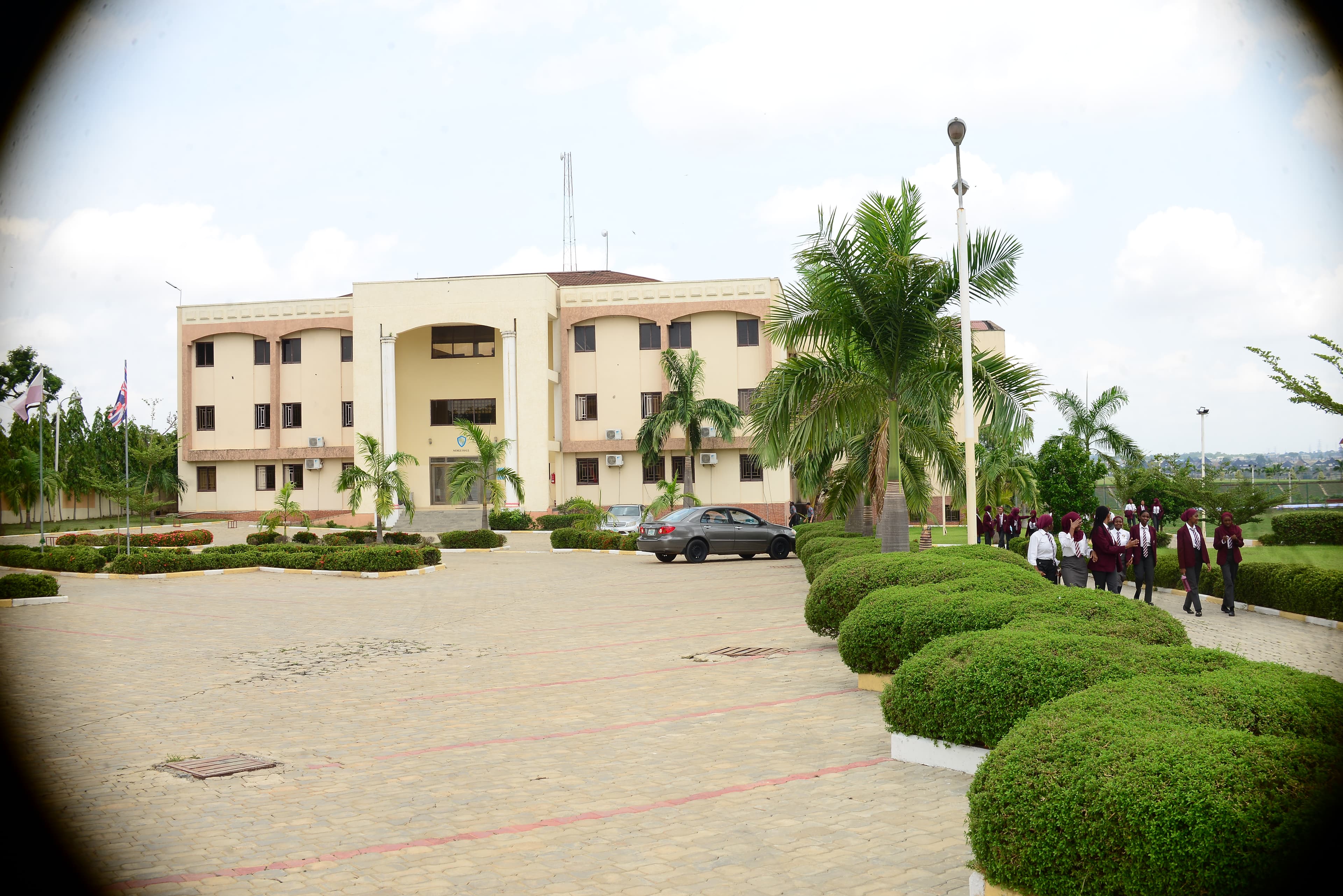 Overview of the school campus