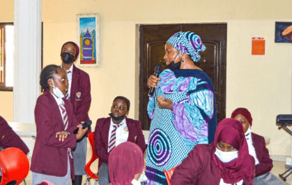 Community service by Noble Hall students