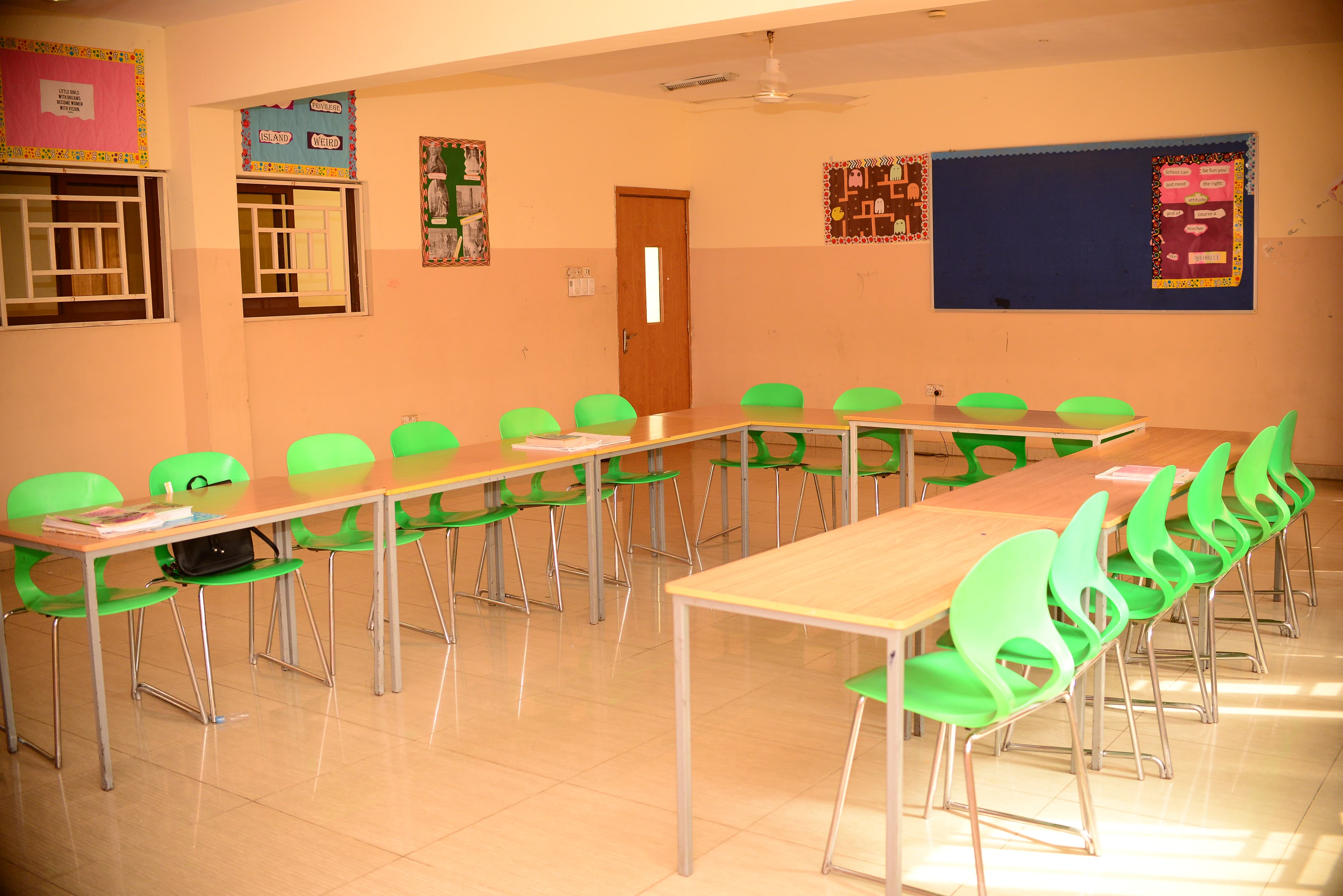 Noble Hall Modern Classrooms