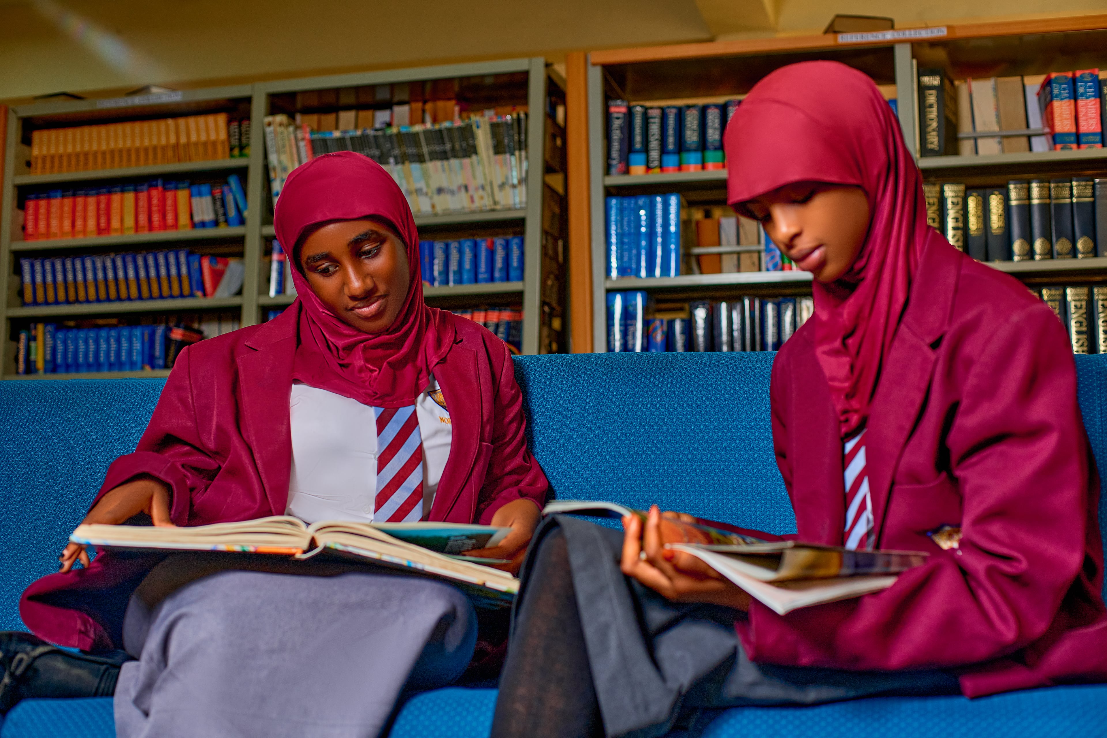Noble Hall school building exterior